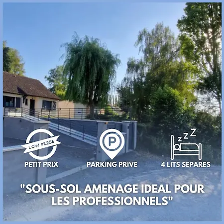 Sous-sol Amenage Equipe Avec Jardin & Parking *