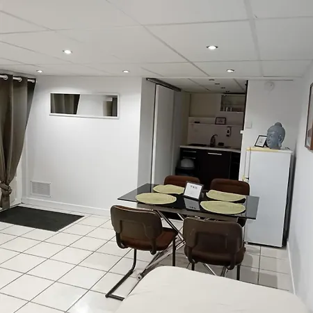 Appartement Sous-sol Aménagé équipé Avec Jardin&parking